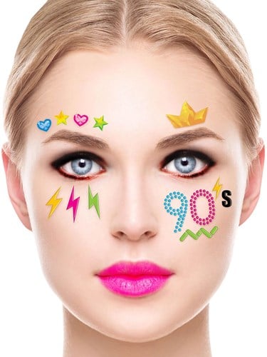 Face Jewels Nineties Disco