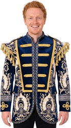Carnavalsjas Heren Barok Blue