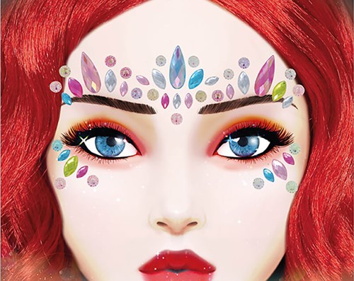 Face Jewels Multicolors (verpakking)