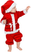 Baby Kerstmanpakje Fluweel