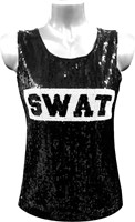 Pailletten Topje SWAT