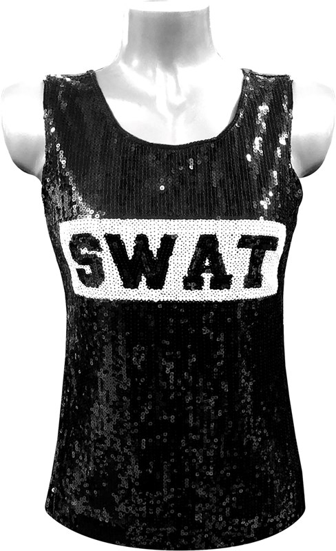 Pailletten Topje SWAT