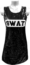 Pailletten Jurkje SWAT