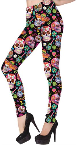 Halloween Legging - Day of the Dead