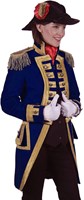 Damesjas Nelson Kobalt Blauw-Goud Luxe