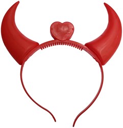 Diadeem Duivelshoorntjes met licht
