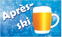 Vlag Bierpul - Apres Ski (150x90cm)