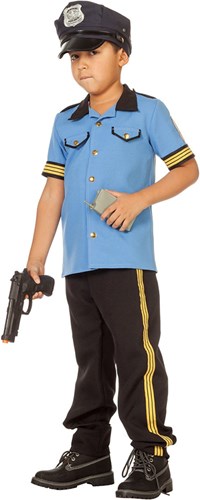 Politiepakje Blauw voor jongens