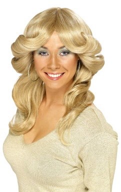 Pruik Charlie's Angel Blond