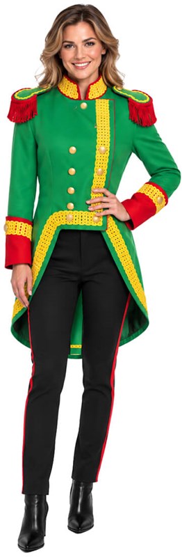Carnavalsjas Dames Limburg Rood-Geel-Groen