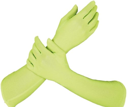 Handschoenen Piet Lang Limegroen (42cm)