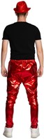 Disco Broek Rood (achterkant)