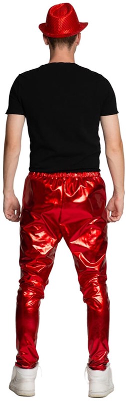 Disco Broek Rood (achterkant)