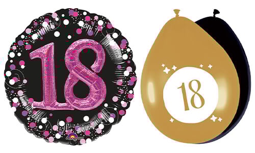 18 Jaar Ballonnen