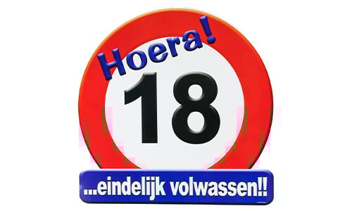 18 Jaar Bord