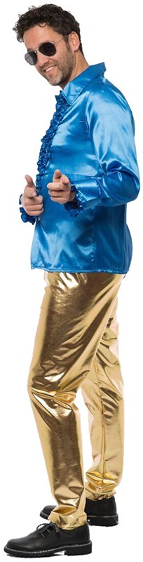 Disco Broek Goud (zijkant)