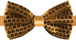 Vlinderstrikje Pailletten Luxe Goud