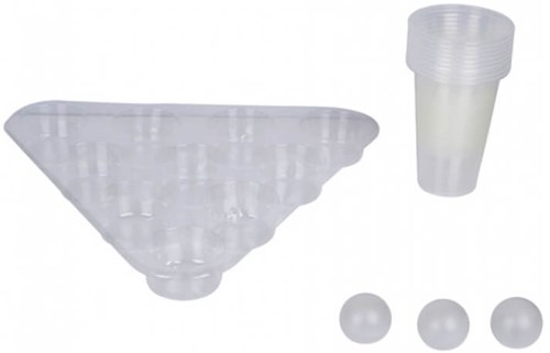 Glow in Dark Beer Pong - Drankspel (inhoud)