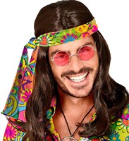 Hippie Hoofdband Peace & Love (man)