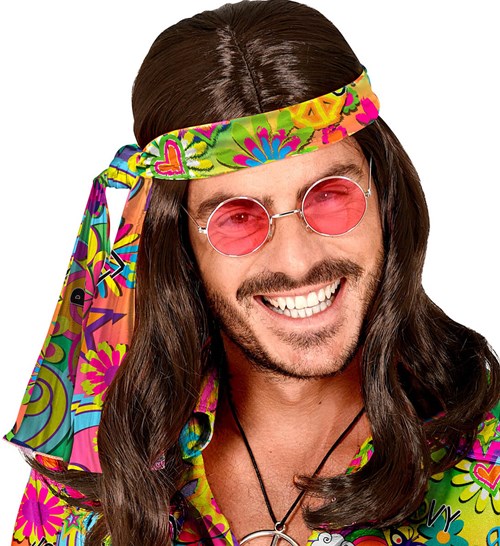 Hippie Hoofdband Peace & Love (man)