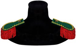 Epauletten Rood-Geel-Groen - 2st