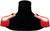 Epauletten Rood-Wit - 2st