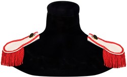 Epauletten Rood-Wit - 2st