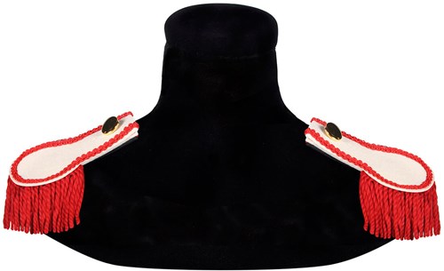 Epauletten Rood-Wit - 2st