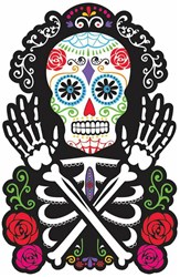 Wanddecoratie Day Of The Dead - 38,1x24,8cm