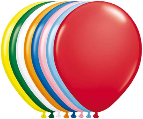 Ballonnen Metallic Assorti 30cm - 50st