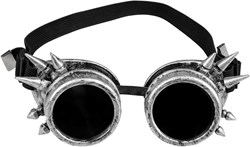Bril Steampunk Cyberpunk Zilver