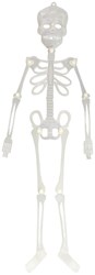 Deco Fluoriserend Skelet 75cm