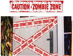 Markeerlint Caution Zombie Zone 6mtr