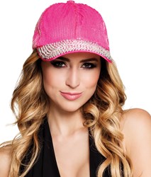 Bling Bling Pet met Pailletten en Diamanten Pink