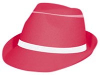 Gangster Hoed Neon Pink