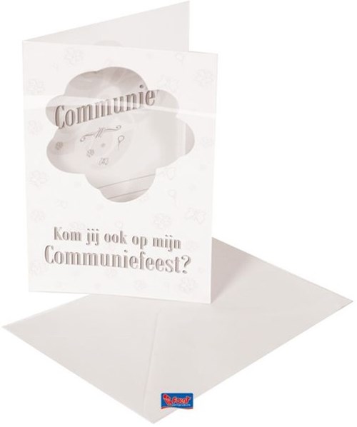 Uitnodigingen 8st Communie
