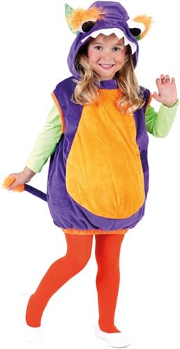 Babypakje Monster Paars-Oranje