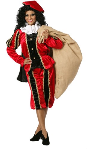 Pietenpak Dames Luxe met Cape Rood
