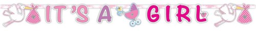 Letterslinger Geboorte Meisje - It's a Girl(170cm)
