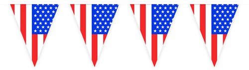Vlaggenlijn  USA 10mtr.
