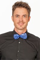 Pailletten Strik Blauw