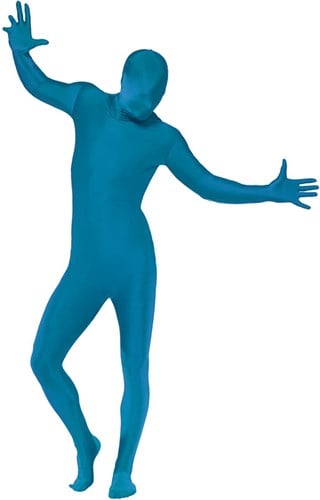 Second Skin Suit Blauw