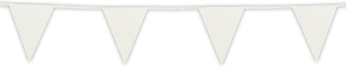 Glitter Vlaggenlijn Wit (6m)