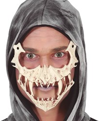 Halloween Halfmasker Skelet Hoektanden