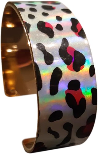 Armband Parelmoer Zwart-Pink