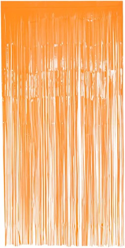 Deurgordijn Folie Neon Oranje - 2x1mtr 