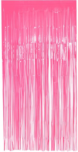 Deurgordijn Folie Neon Roze - 2x1mtr
