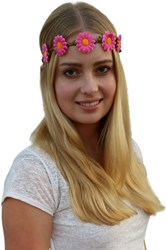 Haarbandje Bloemen Pink