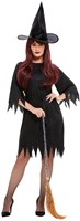 Heksen kostuum dames plus size