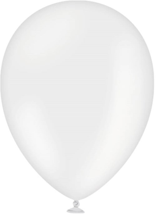 Ballonnen Wit 30cm - 25st